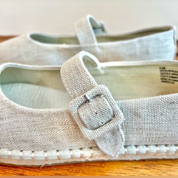 NEW Haute Hippie Woman’s Cecily Tan Espadrille Mary Jane Shoes Size 8.5